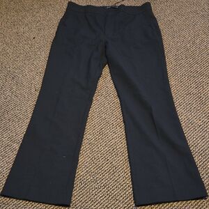 Zara Elegant Black Straight Leg Dress Pants